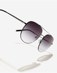 Hawkers Co - HAWKERS - Black Iron SWAG Sunglasses for Men and Women UV400