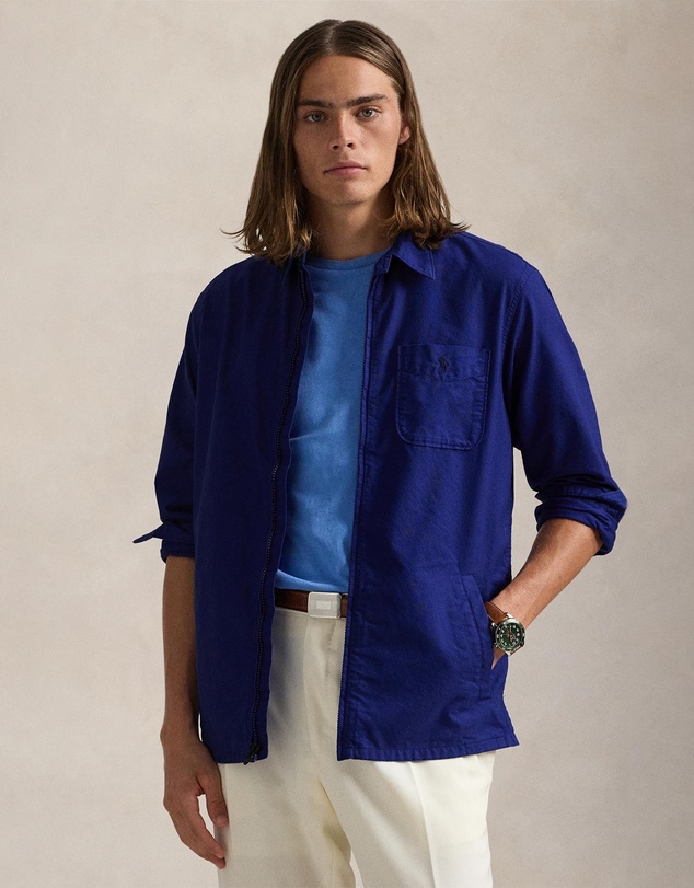Polo Ralph Lauren - Garment-Dyed Oxford Overshirt - ICONIC EXCLUSIVE