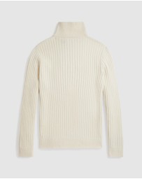 Polo Ralph Lauren - Rib-Knit Wool-Cotton Sweater