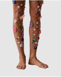 High Heel Jungle - Celebration Fishnet Tight- Assorted Color