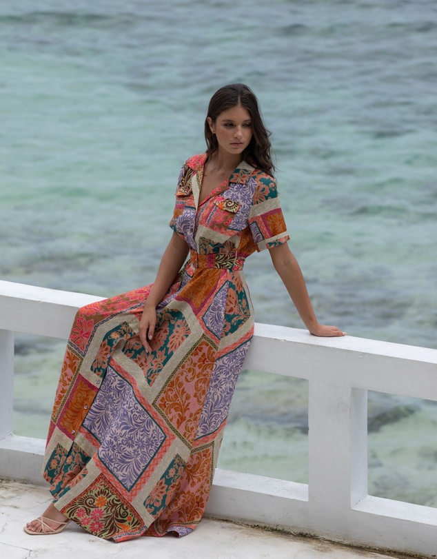 KACHEL - Jacqueline Maxi Dress