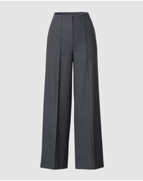 rag & bone - Irina Stripe High-Rise Tailored Pant