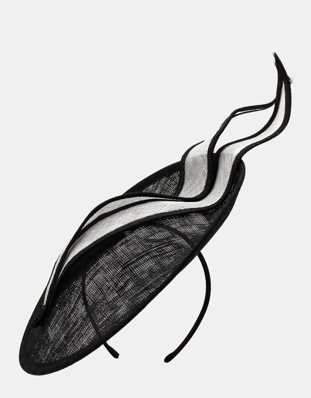 Morgan & Taylor - Yael Fascinator in Black