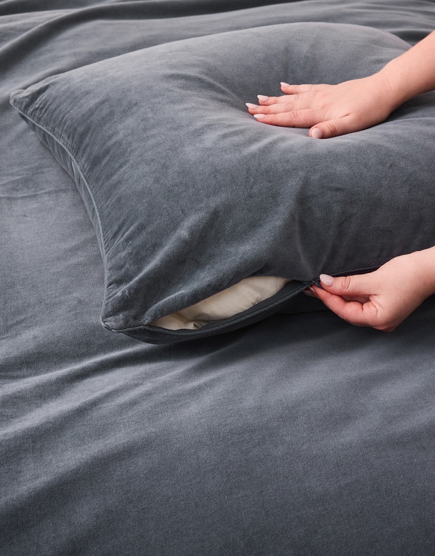Sheet Society - Stevie Velvet Quilt Cover Set