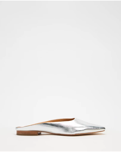 AERE - Tala Leather Mules - Women's