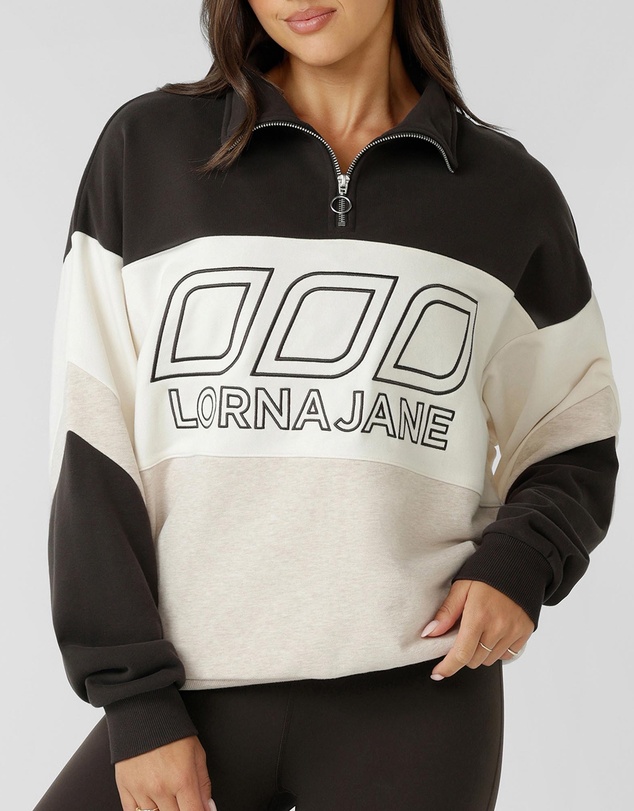 Lorna Jane - Iconic Quarter Zip Sweats