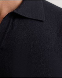Oxford - Dominic Open Polo Collar Knit