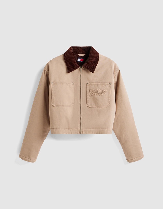 Tommy Jeans - Padded Crop Coach Jacket