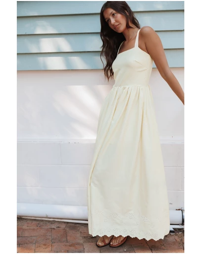 Petal & Pup - Hadyn Maxi Dress - Yellow