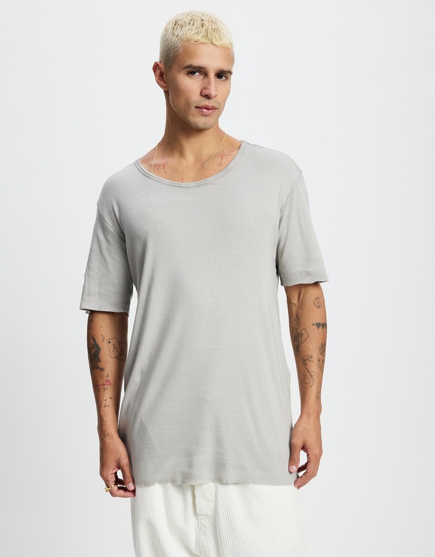 Surrounded By Ghosts - The Onyx Slim Rib Knit T-Shirt