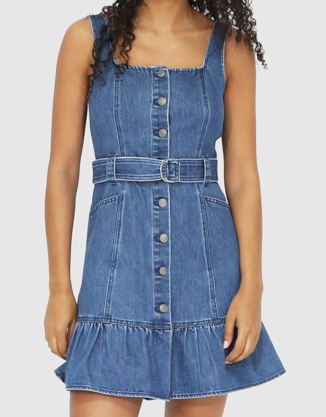 Belle & Bloom - Reunite Denim Mini Dress