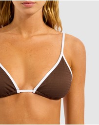Seafolly - Beach Bound Triangle Bikini Top
