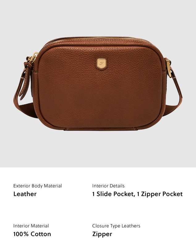 Fossil - Danni Brown Crossbody Bag