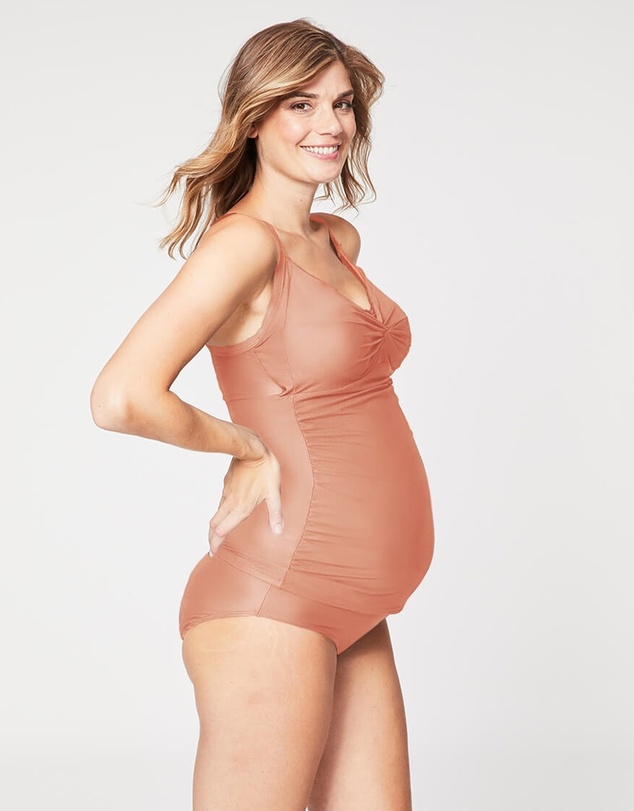 Cake Maternity - Frappe Maternity Tankini Swim Set (for D-G Cups)