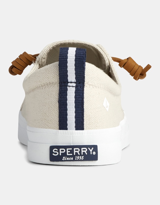 Sperry - Crest Vibe Canvas Linen/Oat- Women's