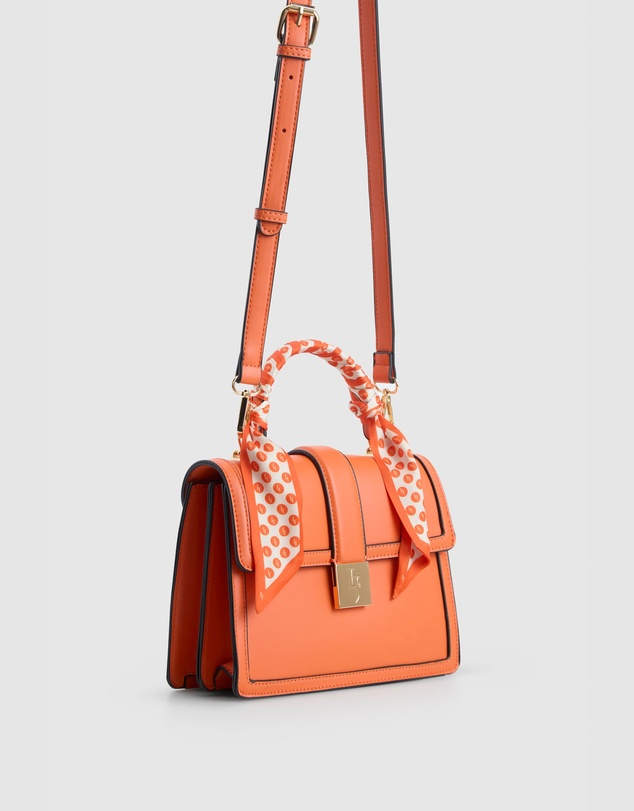 Laura Jones - Scarf Top Handle Bag