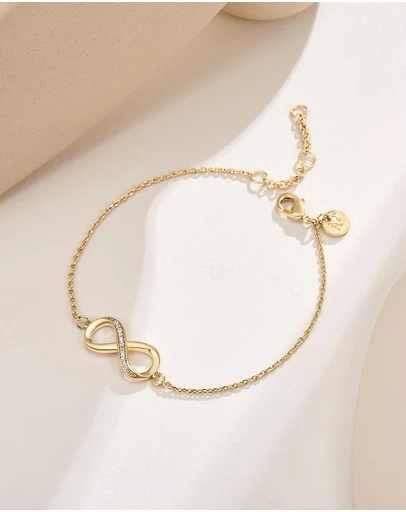 Mestige - Infinitely Yours Bracelet - 18K Gold Plated