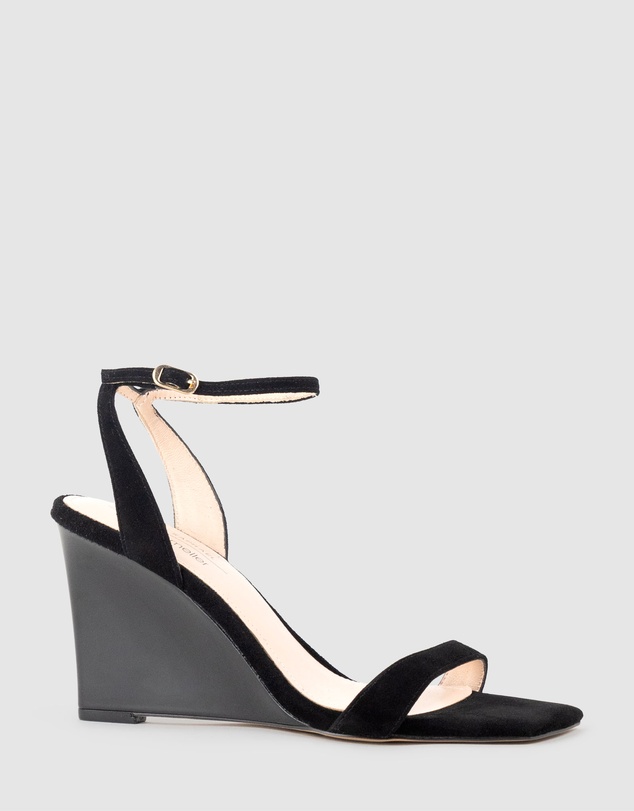 Edward Meller - SHANIA90 Single Strap Sandal on Wedge