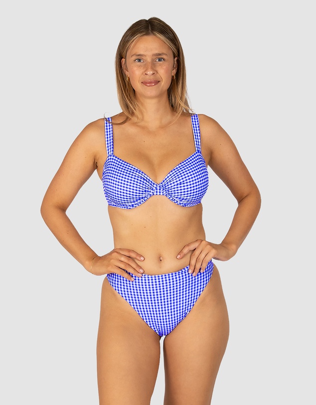 Baku Swimwear - Riviera D/DD Cup Retro Underwire Bikini Bra Top