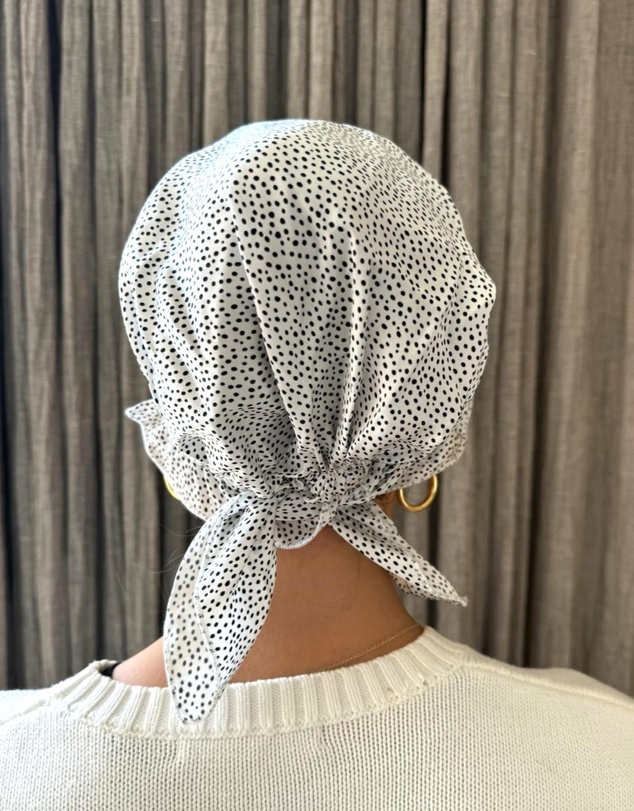 SILK MAGNOLIA - Silk Sleep Bonnet