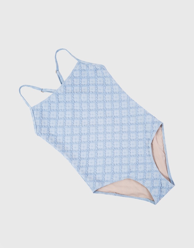 Aqua Blu Kids - Stepping Stones Blue Active One Piece - Teens