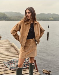 All About Eve - Bambi Cord Bomber Tan