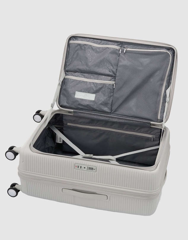 American Tourister - Curio Book Opening Large Suitcase Expandable (75cm)