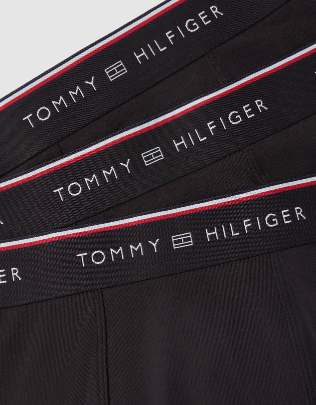 Tommy Hilfiger - 3-Pack Global Stripe Logo Waistband Trunks