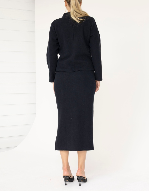 Angel Maternity - Taylor Maternity Winter Suit Jacket in Navy