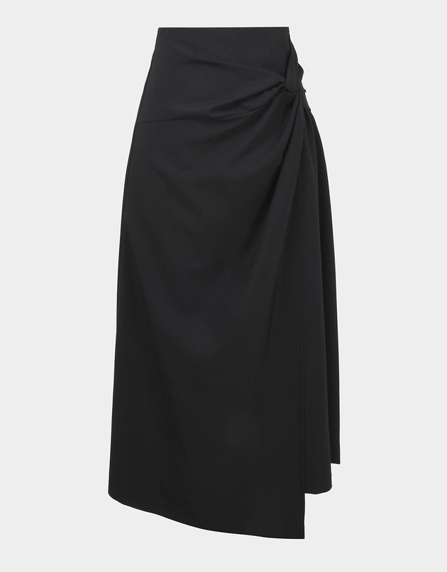 Forcast - Amera Twist Midi Skirt