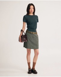 Oxford - Hepburn Mini Skirt