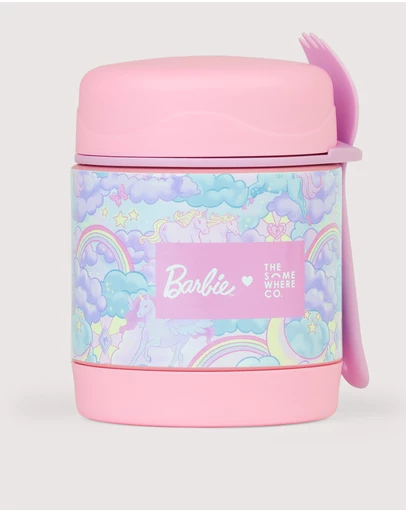 The Somewhere Co - Barbie Unicorn Fantasy Mini Insulated Container