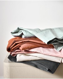 Aura Home - Halo Organic Sateen Sheet Set