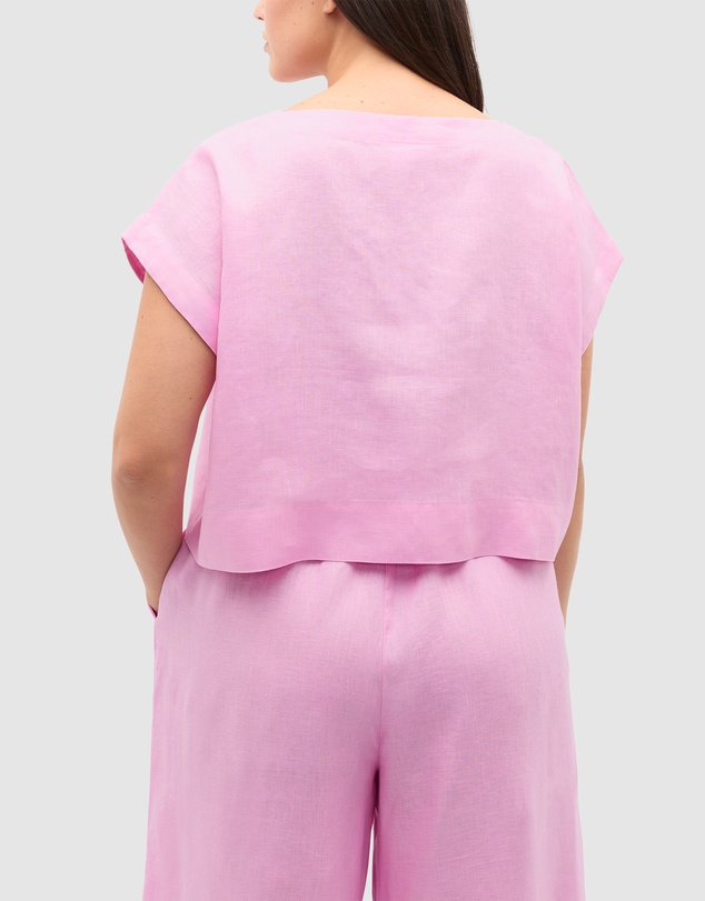 Seed Heritage - Linen Boxy Shell Top