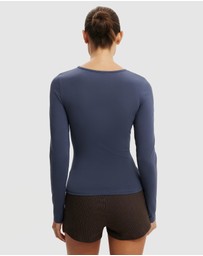 Cotton On - EVERYDAY SMOOTH LONG SLEEVE