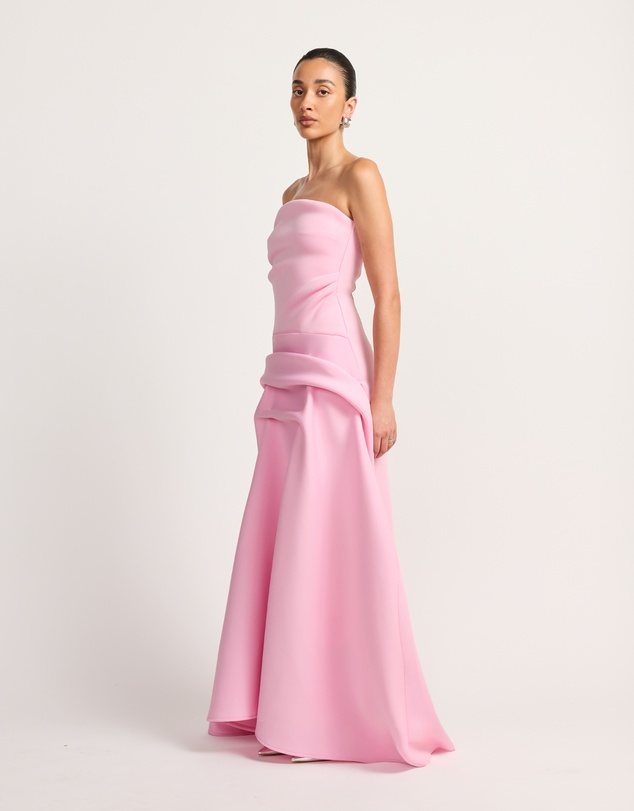 TOJHA - GAIA STRAPLESS MAXI DRESS BLUSH