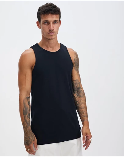 Surrounded By Ghosts - The Amphibole Rib Knit Singlet