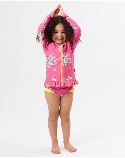 Goldie + Ace - Floral Swim Bottoms - Kids
