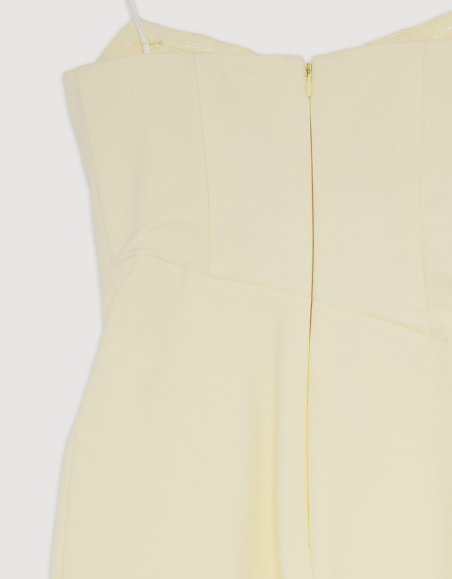 Revibe - Repaired Shona Joy Lani Strapless Corset Maxi Dress - AU 8