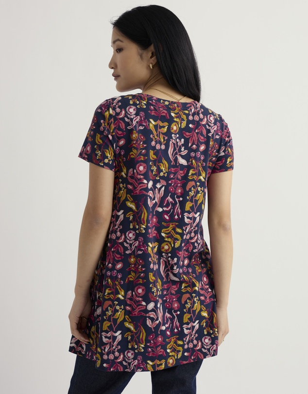 Seasalt - Screenprint Jersey A-Line Tunic