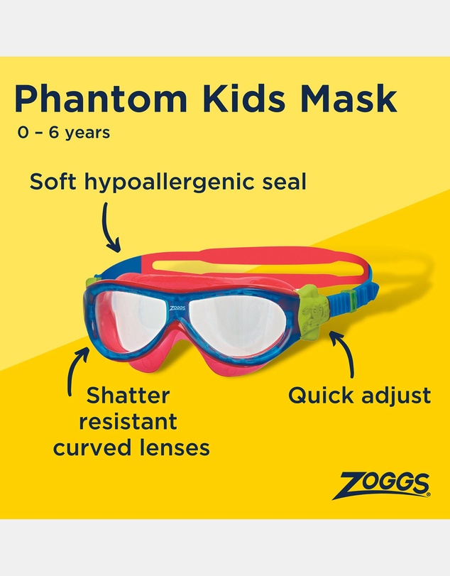 Zoggs - Phantom Kids Mask - Babies-Kids