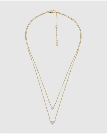Fossil - Sadie Two Tone Pendant Necklace