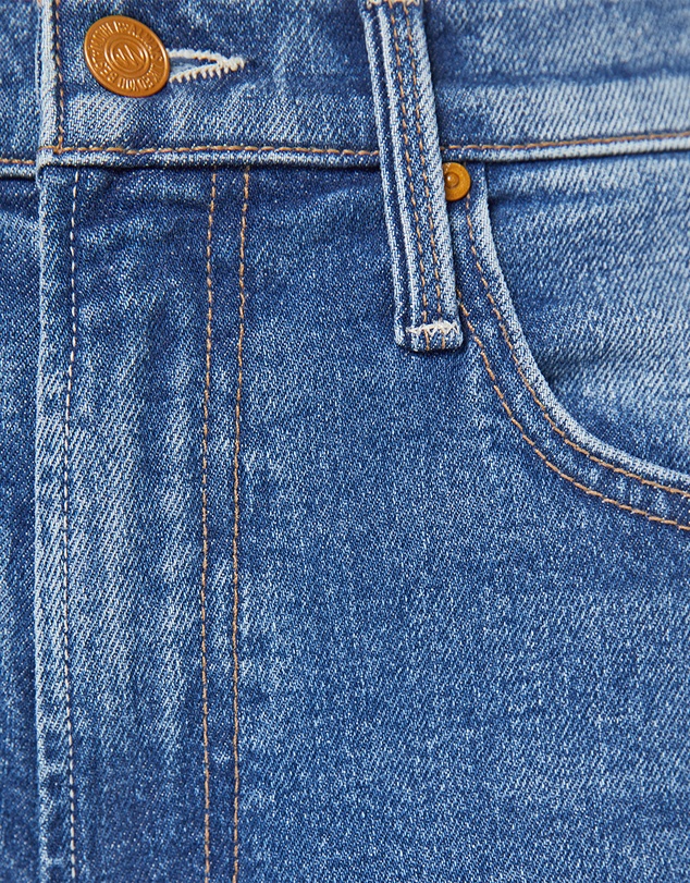 MOTHER - High Waisted Bookie Sneak Jeans