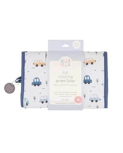 All 4 Ella - Ice Cooling Pram Liner Beep Beep