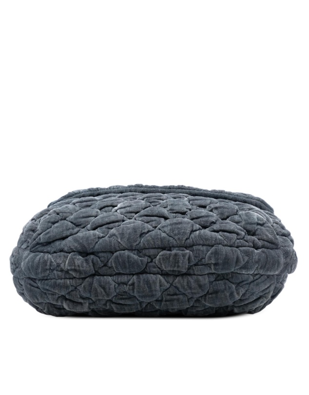 Pre-Loved by Azura Reborn - Pre-Loved Paris Moscou Bubble Quilted Velvet Flap