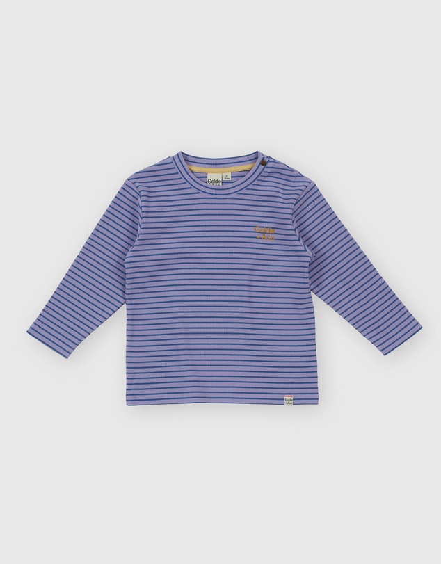 Goldie + Ace - Essential Stripe Rib Top - Babies-Kids