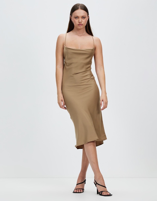 Style Addict - Cross Back Slip Dress