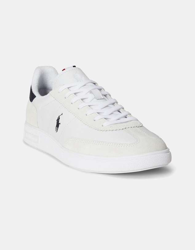 Polo Ralph Lauren - Bedford Leather-Suede Sneakers - Men's