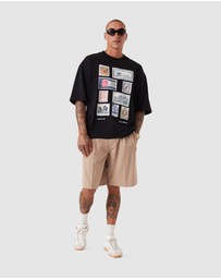 Zanerobe - Stamps Flow Tee Black