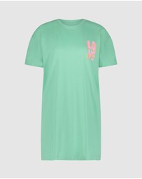 Hunkemoller - Boxy Cotton R-neck Nightie